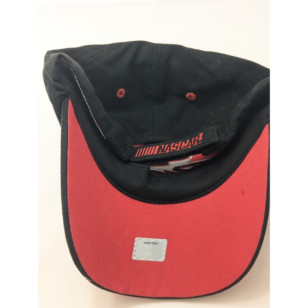Chevrolet Chevy Racing Hat Cap Strapback Adjustable Black & Red Embroided NASCAR - Picture 2 of 6